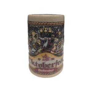 Vintage 1992 Oktoberfest Budweiser Anheuser-Busch Collectors Series Stein